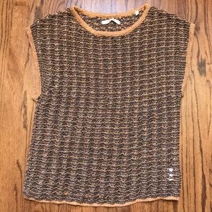 J Brand Chunky Open knit sweater